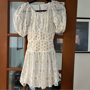 FOR LOVE AND LEMONS | Lupita Corset Mini Dress | SZ XS